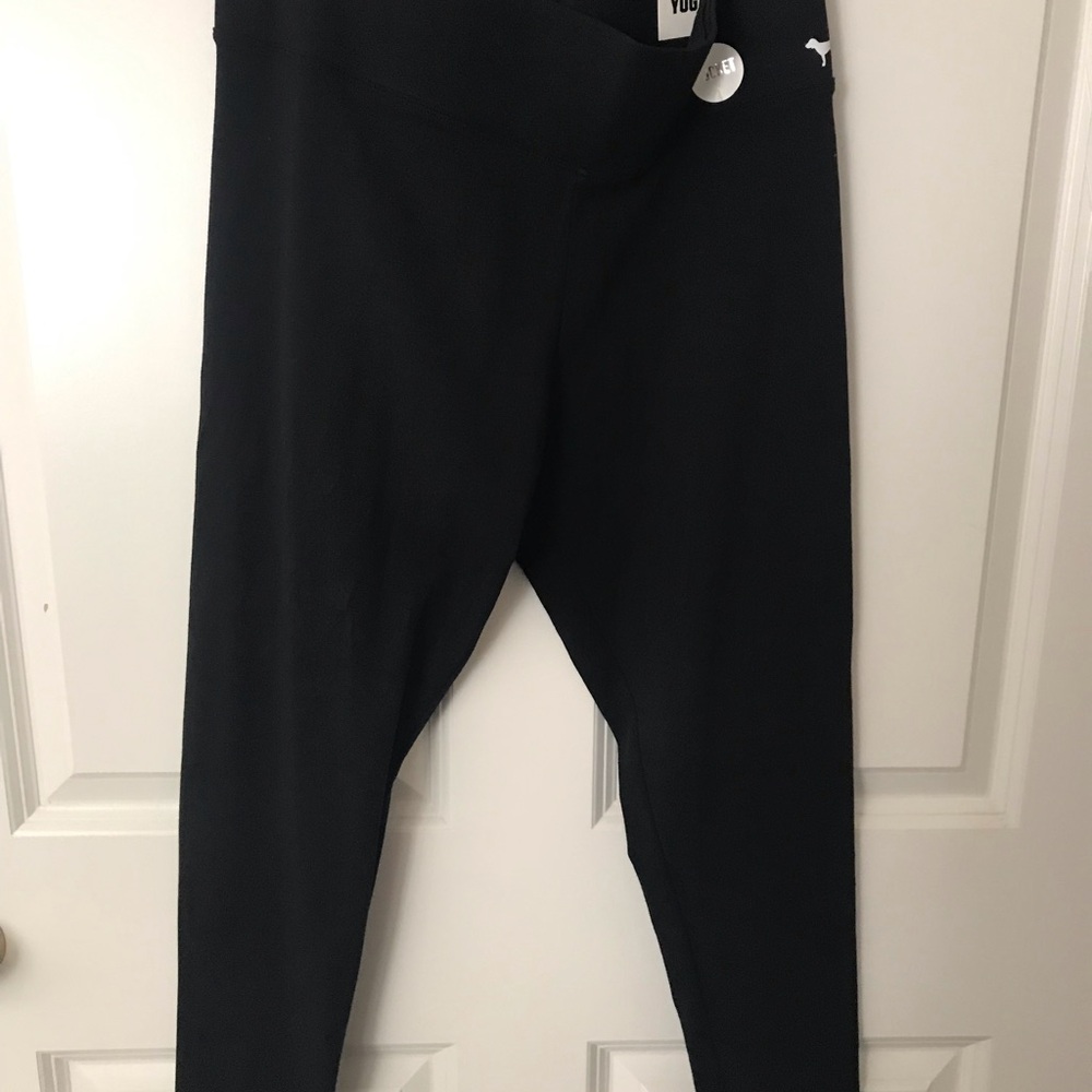 VS Pink Black Leggings